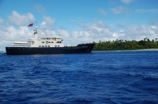 Anchored out