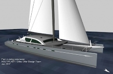 Multiplast 90' catamaran project