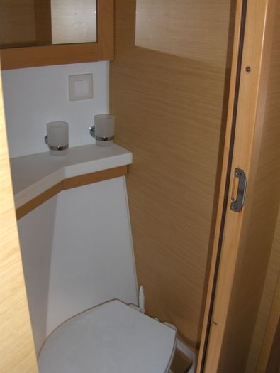 Forward bathroom
