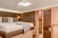 Forward port cabin