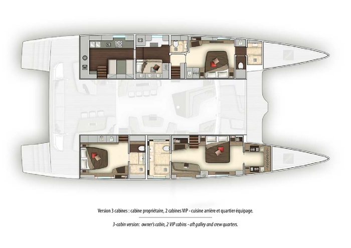 New Lagoon 77 catamaran Lagoon 8