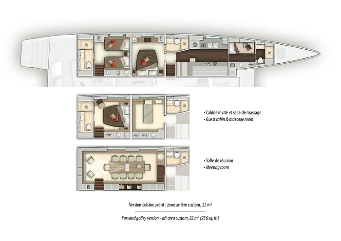 New Lagoon 77 catamaran Lagoon 14
