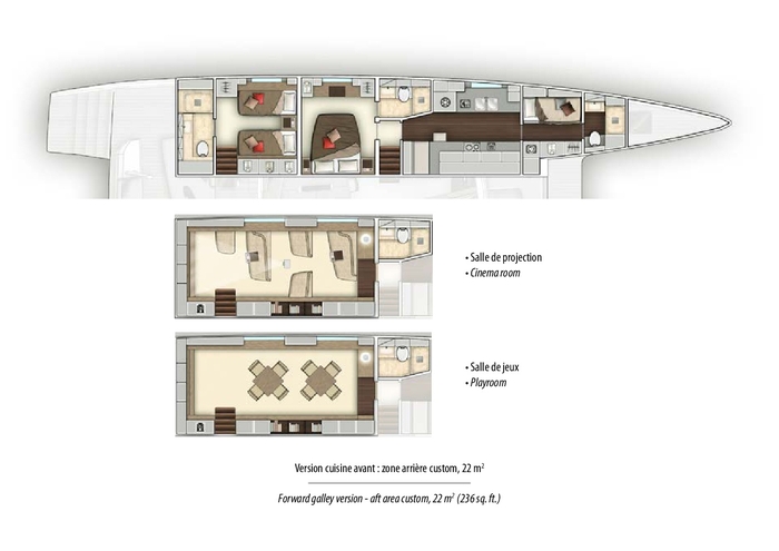 New Lagoon 77 catamaran Lagoon 15