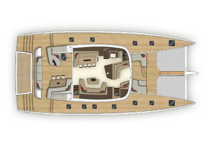 New Lagoon 77 catamaran Lagoon 7
