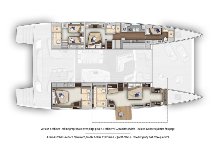 New Lagoon 78 power catamaran Lagoon 8