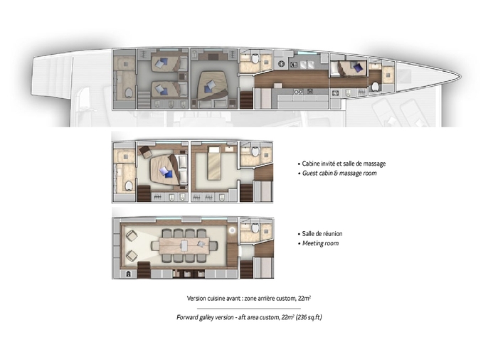 New Lagoon 78 power catamaran Lagoon 10