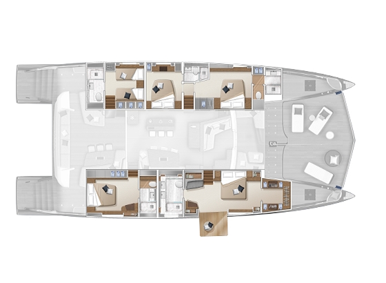 New Lagoon 78 power catamaran Lagoon 18