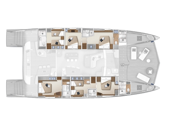 New Lagoon 78 power catamaran Lagoon 19