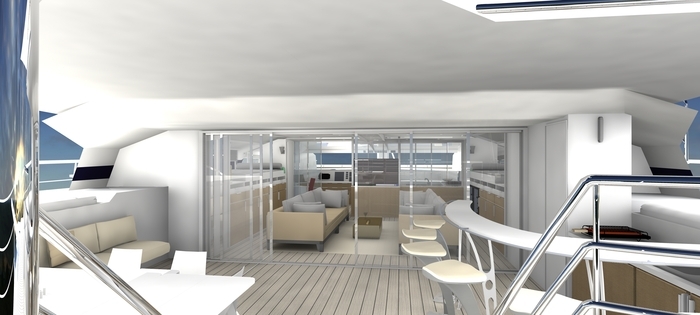 Luxury charter version refit project