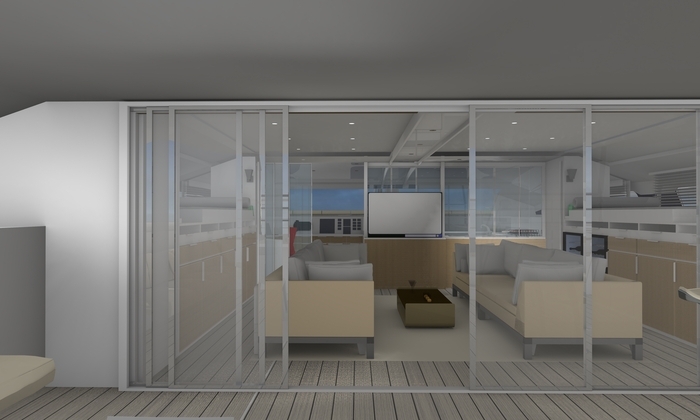 Luxury charter version refit project