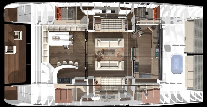 Luxury charter version refit project