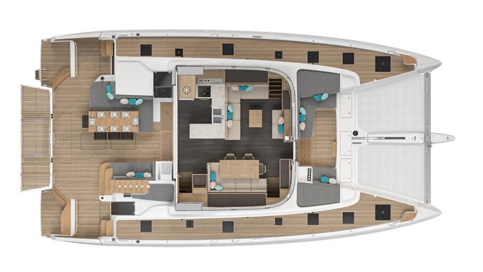 New Lagoon 60 catamaran Lagoon 15