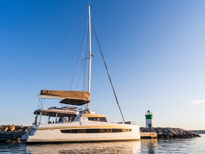 Superyacht charter 2021 Bali 5.4 catamaran