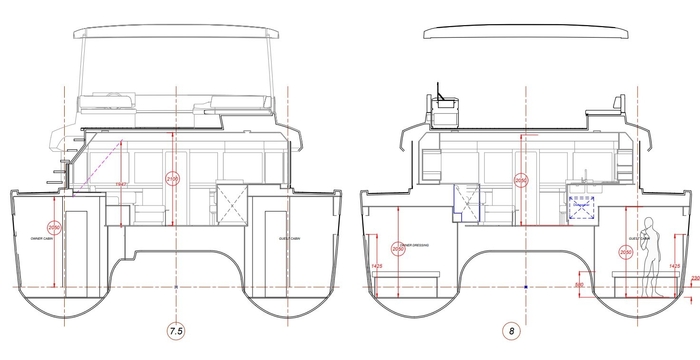 New Whisper 50 electric power catamaran Whisper Yachts 12