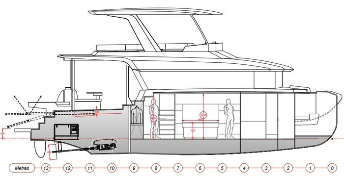 New Whisper 50 electric power catamaran Whisper Yachts 14