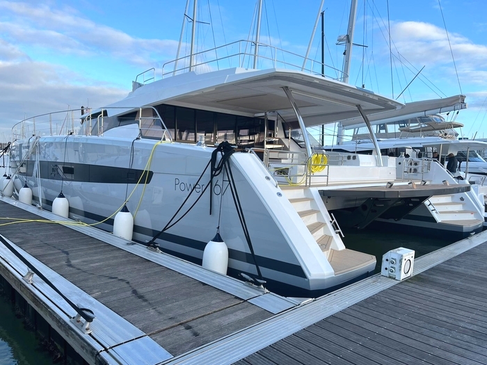 Superyacht charter 2024 Fountaine Pajot Power 67 catamaran
