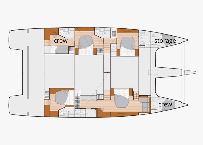 2024 Alegria 67 Fountaine Pajot catamaran Fountaine Pajot 24