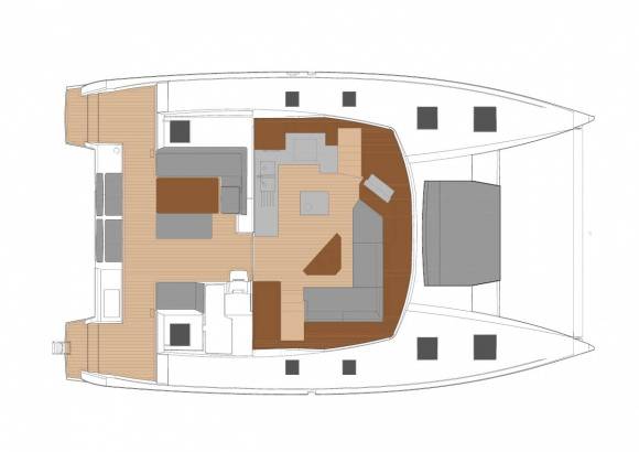 2018 Fountaine Pajot Saona 47 catamaran Fountaine Pajot 37