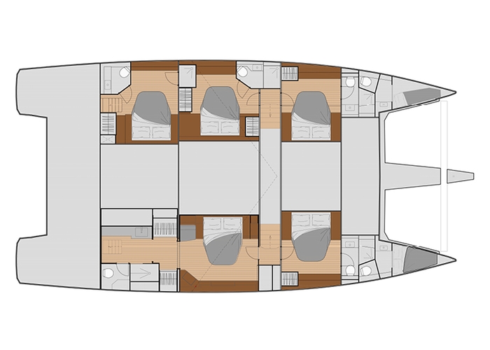2022 Fountaine Pajot Samana 59 catamaran Fountaine Pajot 36