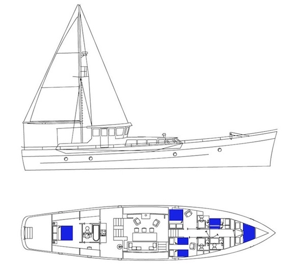 Trawler Less 83