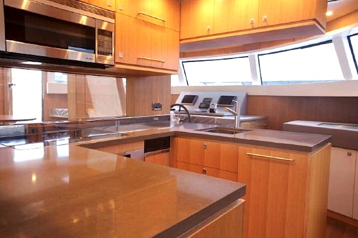 Sophie Yacht 63 galley