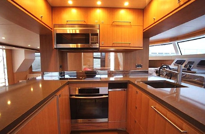 Sophie Yacht 63 galley