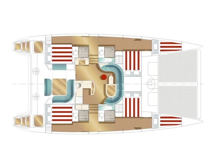 Nautitech 45 charter vesrion TAO